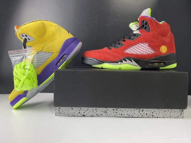 Jordan What The Retro CZ5725-700 5 0816